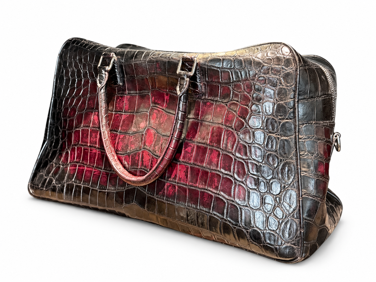 CROCODILE OVERNIGHT BAG